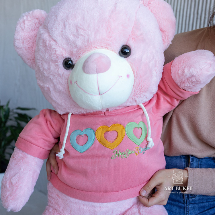 Медведь в худи 90 см