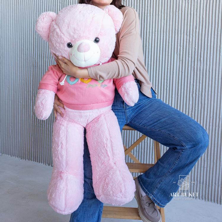 Медведь в худи 90 см