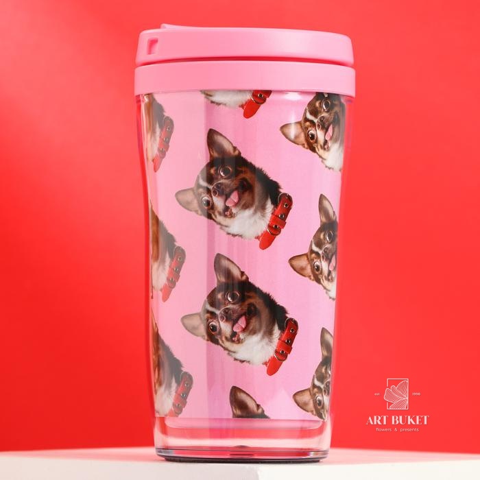 Термостакан со вставкой «Ты придурочная, мне это нравится», 250 мл