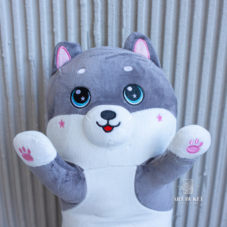 Хаски валик 70 см