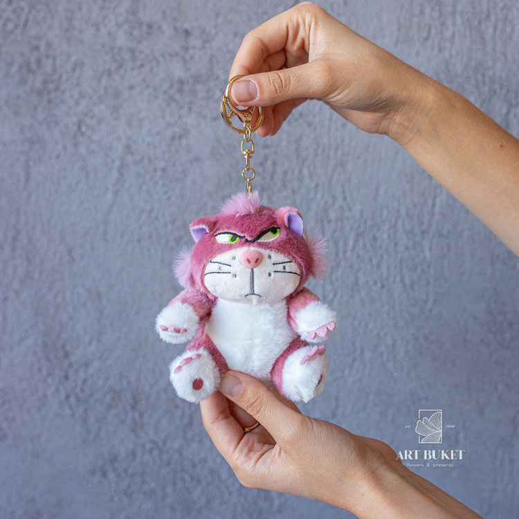 Брелок "злой кот"