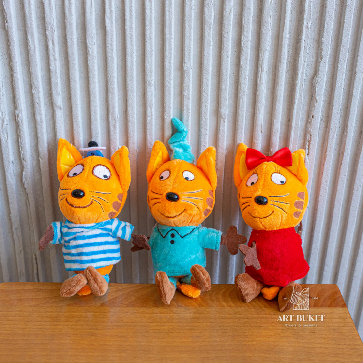 "Три кота" брелок микс