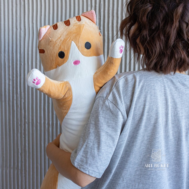 Кот валик 100 см