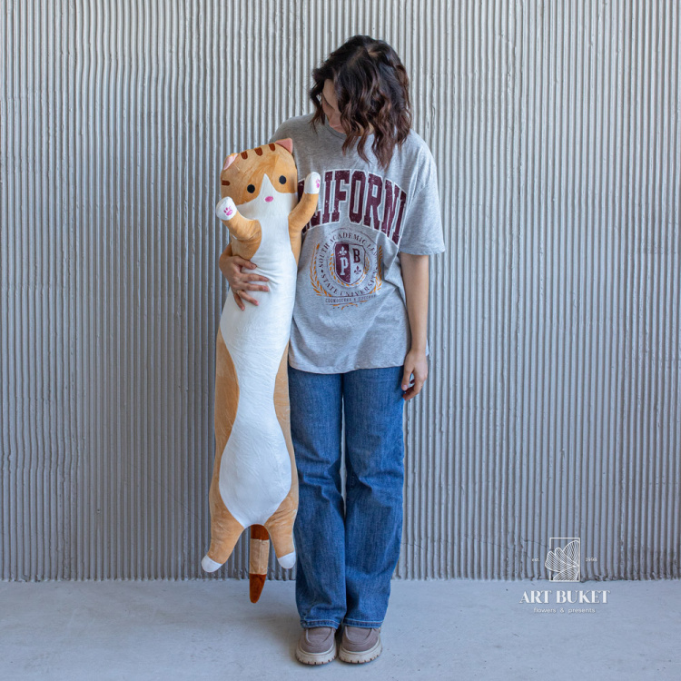 Кот валик 100 см