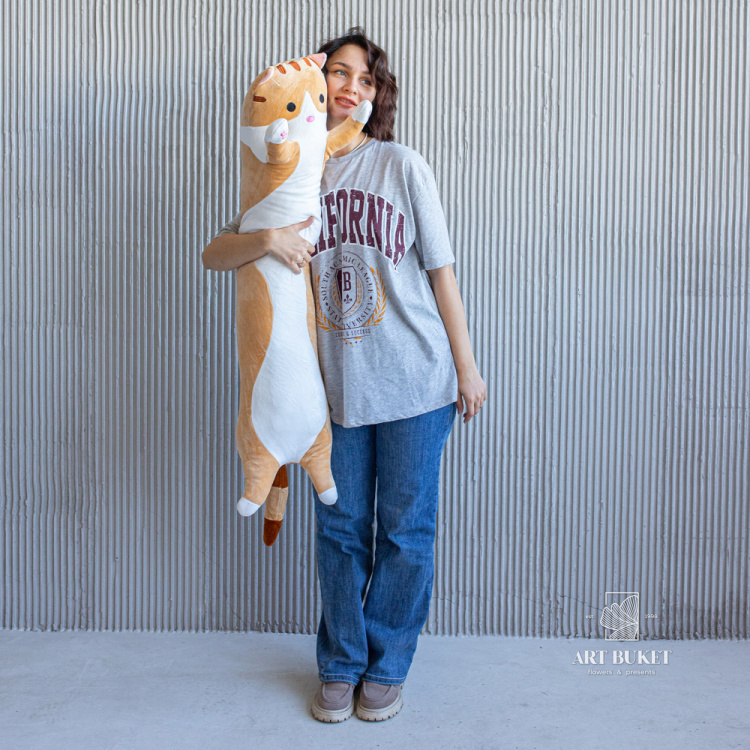 Кот валик 100 см