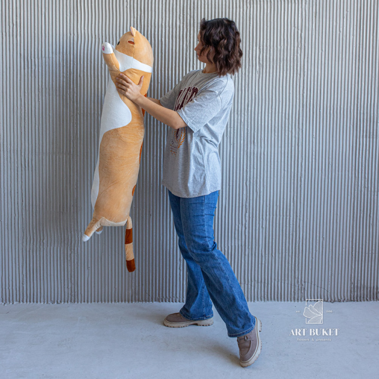 Кот валик 100 см