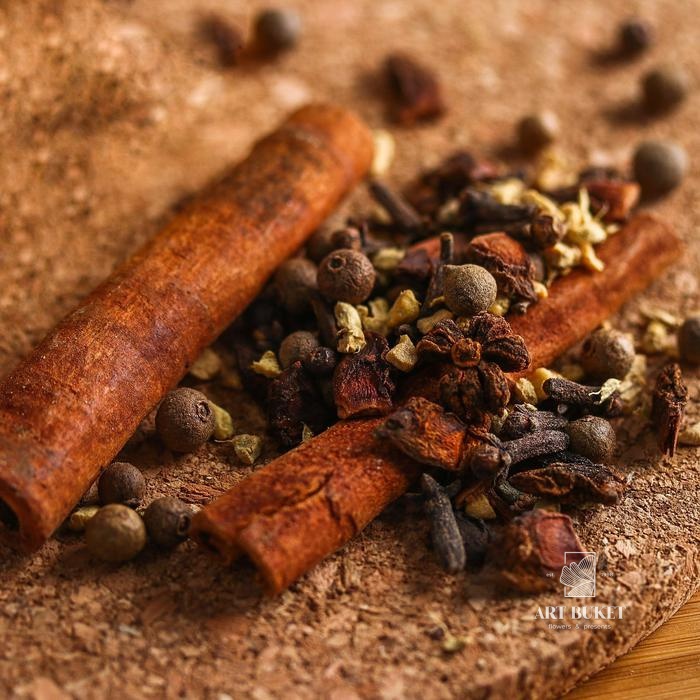 Подарочный набор для глинтвейна «Твоя улыбка»: специи 30 г, бокалы 250 мл, 2 шт.