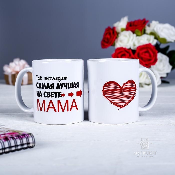 Кружка "Самая лучшая на свете мама", c нанесением 