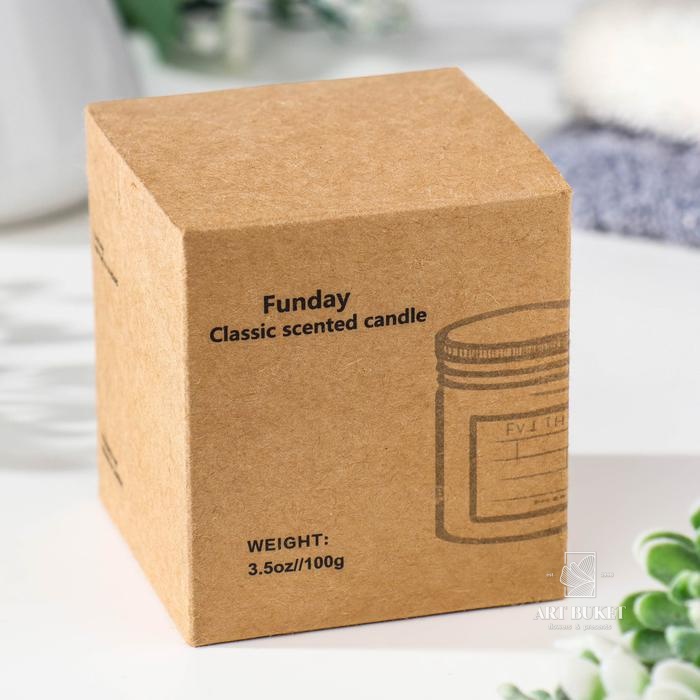 Свеча ароматическая в банке "BOBBY'S FLOWER SHOP", 100 гр            