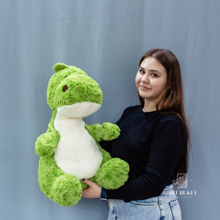 Дракоша с рюкзаком 60 см