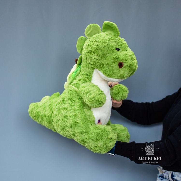 Дракоша с рюкзаком 60 см