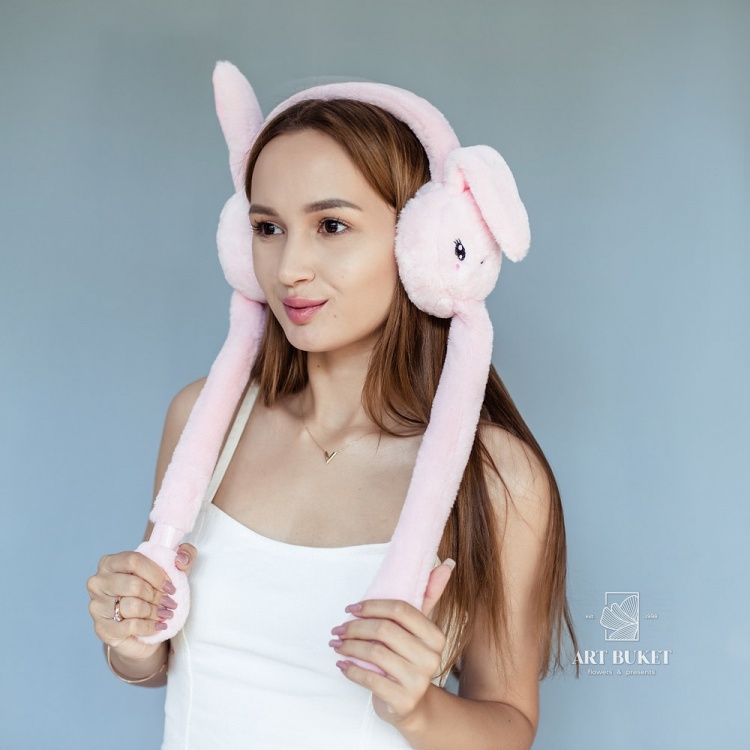 Ушки розовые мягкие