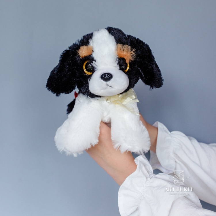 Собака глазастая музыкальная большая