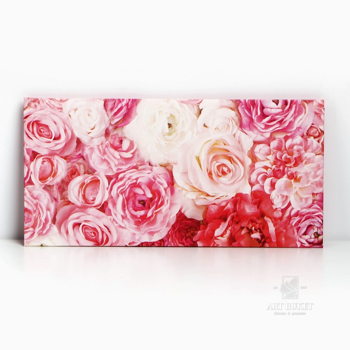 Конверт для денег «Розы», 16,5 × 8 см