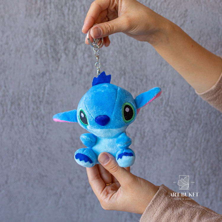 Доставка брелок стич синий по Караганде - Арт-букет