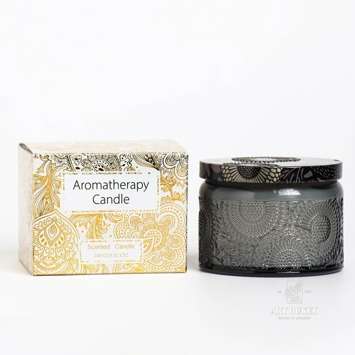 Свеча ароматическая в банке "GARDENIA", 5х7 см, гардения   