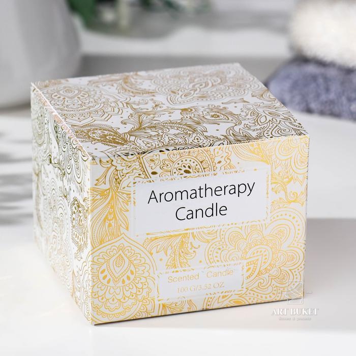 Свеча ароматическая в банке "GARDENIA", 5х7 см, гардения   