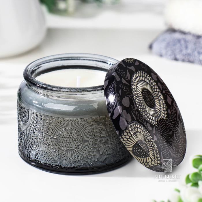 Свеча ароматическая в банке "GARDENIA", 5х7 см, гардения   