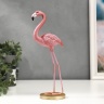 Сувенир "Розовый фламинго - важный" 28,5х8,7х8 см   