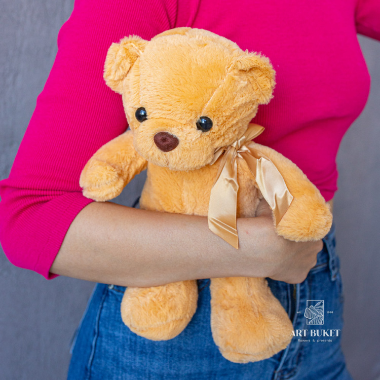 Медведь длинные лапы бежевый