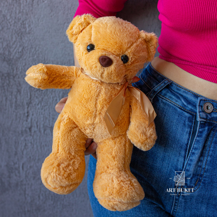 Медведь длинные лапы бежевый