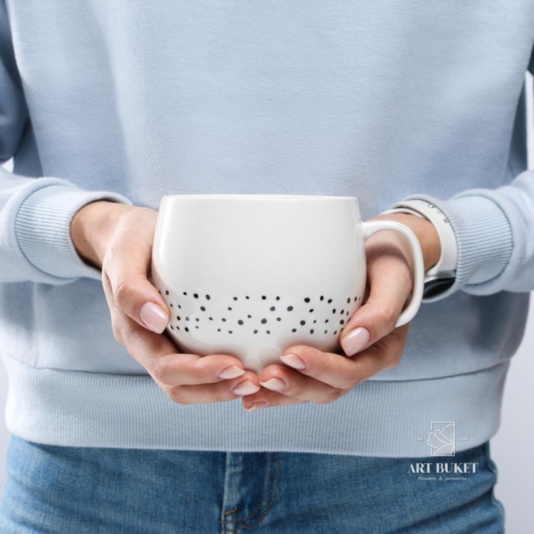 День матери. Кружка керамическая XXL «Супер мама», 600 мл