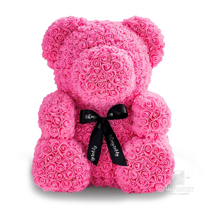 Мишка из роз