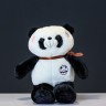 Панда с коричневой лентой