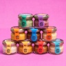 Подарочный набор «Космическая коллекция», в коробке: крем-мёд, ассорти вкусов, 9 шт по 30 г 
