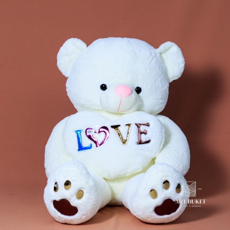 Медвель большой с сердцем и золотыми лапами