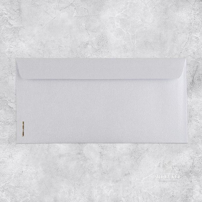 Подарочный конверт «Поздравляю», тиснение, дизайнерская бумага, 22 × 11 см