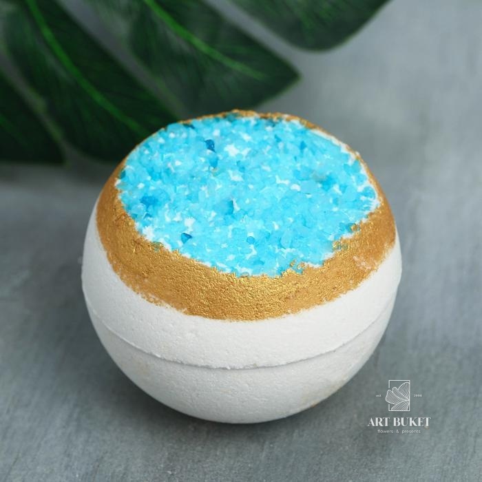 Бомбочка для ванн с кристаллами "Истинное искусство" 300г, ваниль 