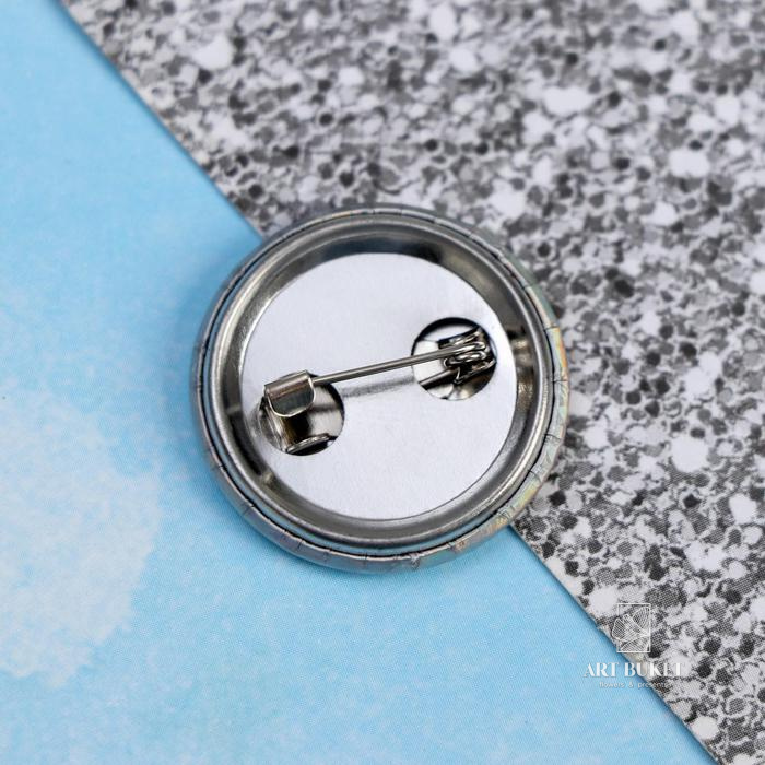 Набор: резинки для волос и значок "Шериф Пупсик", d= 3,5 см