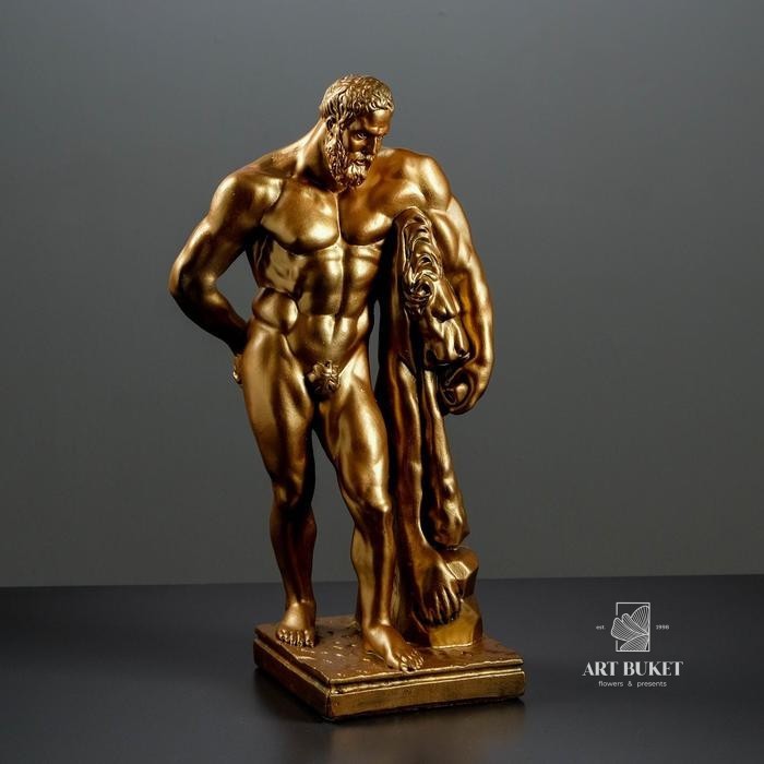 Фигура "Геракл" бронза 15х24х46см