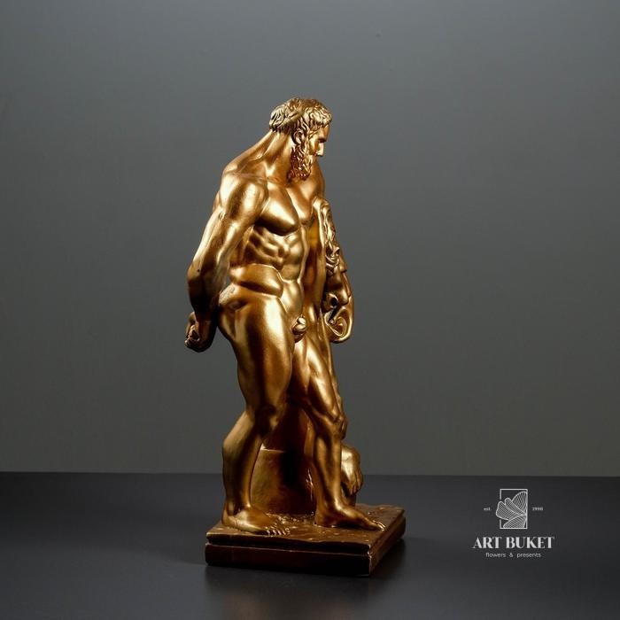 Фигура "Геракл" бронза 15х24х46см