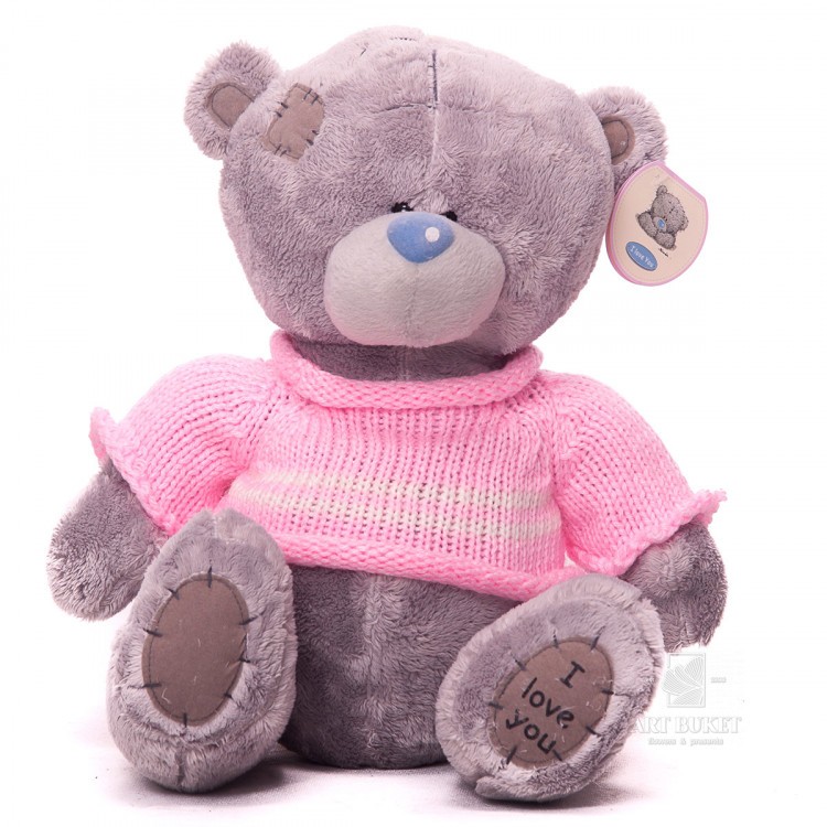 Тедди велюровый в кофте