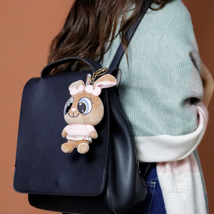 Брелок зайка большие глаза