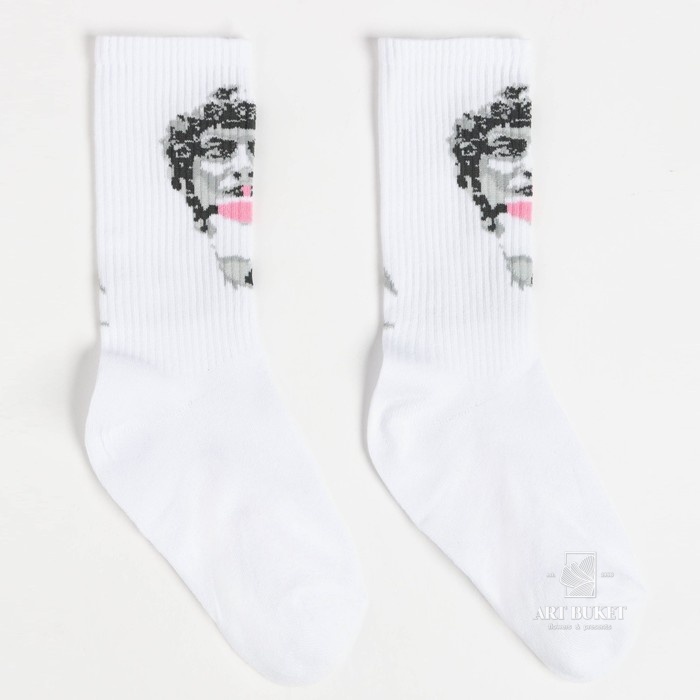 Подарочный набор термос и носки 3 пары KAFTAN "Keep calm", р. 36-39 (23-25 см) 