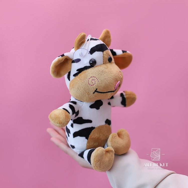 Корова на липучке