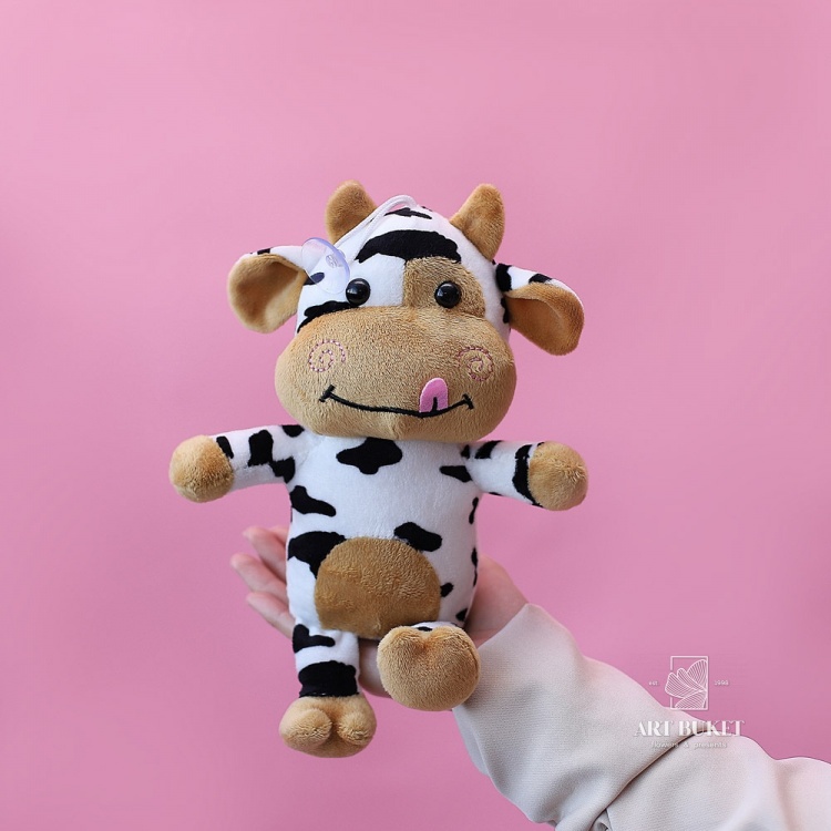 Корова на липучке