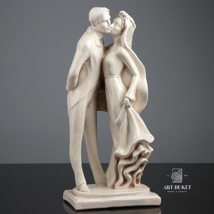 Фигура "Свадьба №2" состаренная 17х14х38см