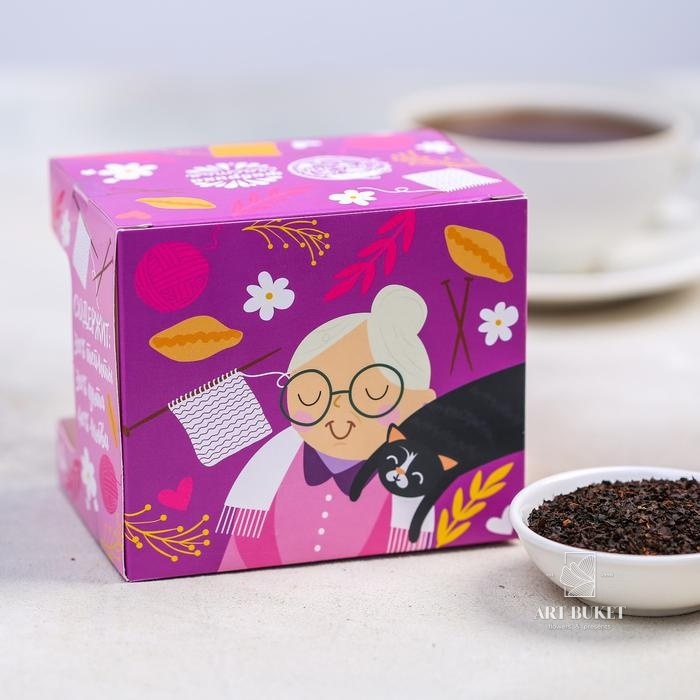 Набор кружка и чай 50 г «Любимой бабушке» 