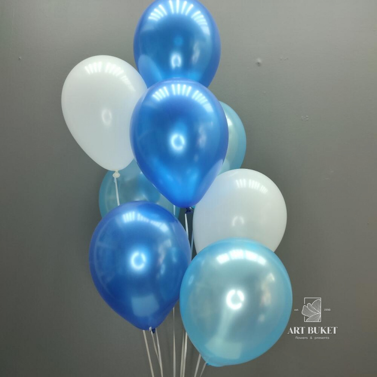 Сет латексных шаров 9 шт