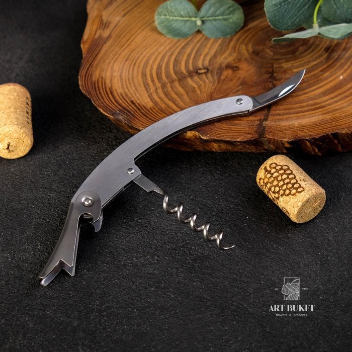 Подарочный набор для вина "C уважением", 32 х 7 см