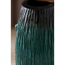 Ваза керамическая "Калипсо", настольная, изумруд, 20 см