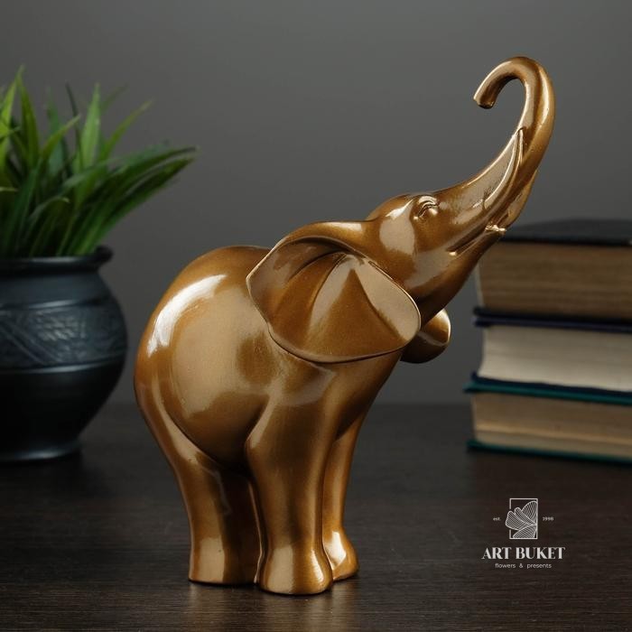 Фигура "Слон" бронза 15х8х18см