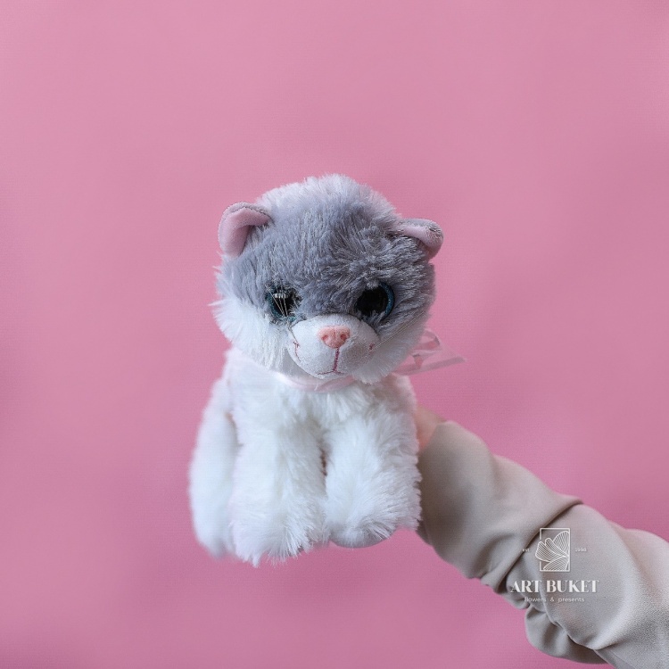 Кошка глазастая музыкальная большая