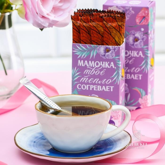 Чай в стиках с имбирем «Мамочка», 15 шт 