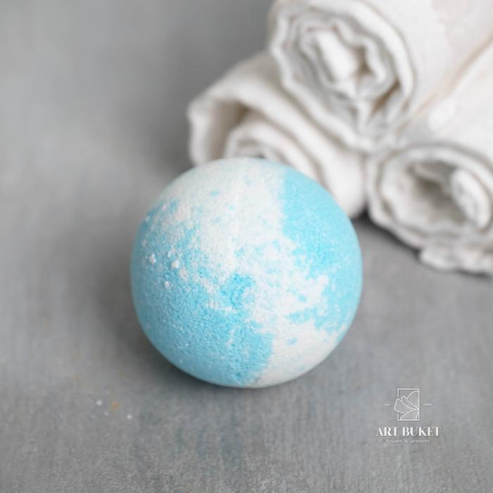 Бурлящий шар в коробке True art - истинное искусство, кокос 130г.