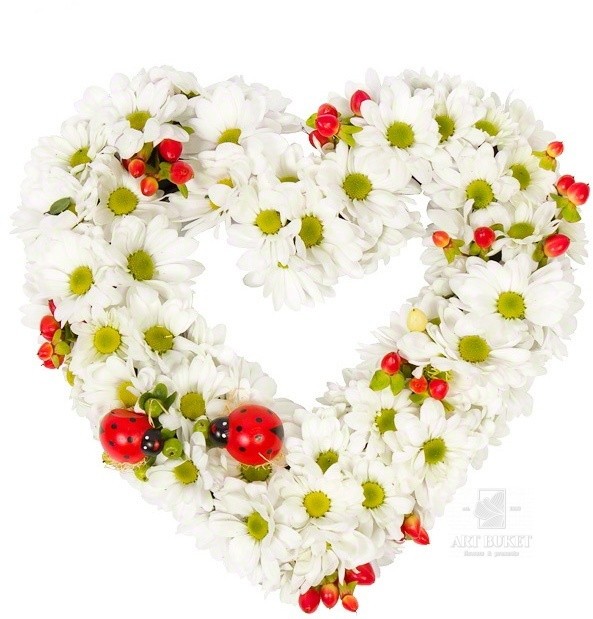 Ромашковое сердце